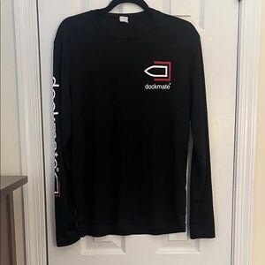 Black Long Sleeve Men's Tee